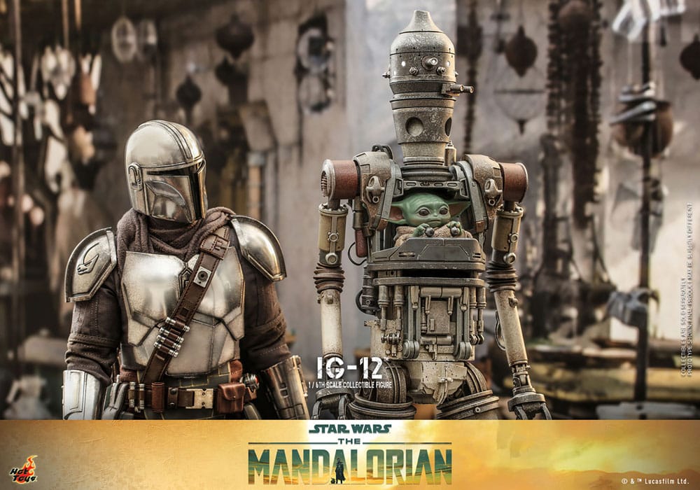 Star Wars: The Mandalorian Action Figure 1/6 IG-12 36 cm