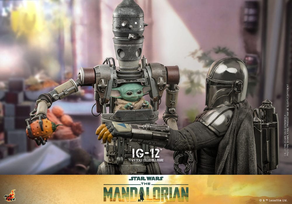 Star Wars: The Mandalorian Action Figure 1/6 IG-12 36 cm