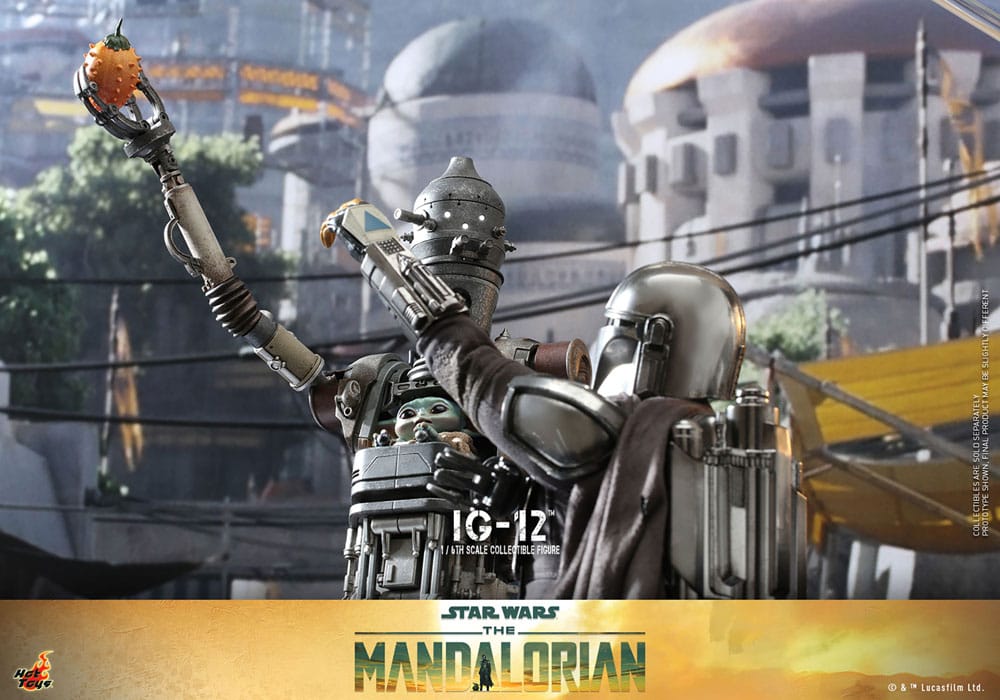 Star Wars: The Mandalorian Action Figure 1/6 IG-12 36 cm