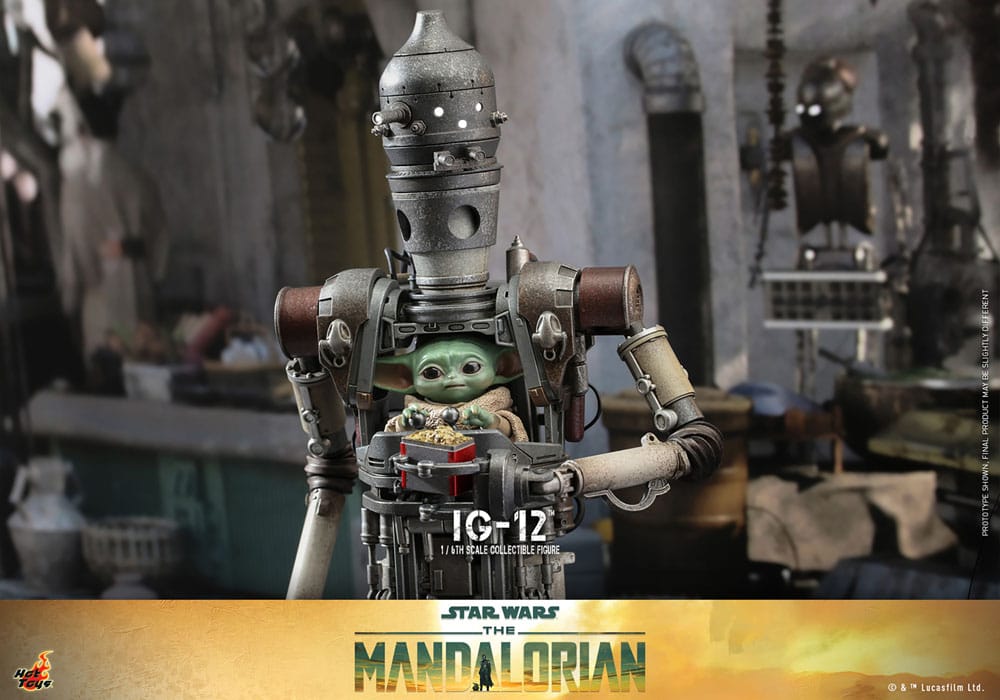 Star Wars: The Mandalorian Action Figure 1/6 IG-12 36 cm