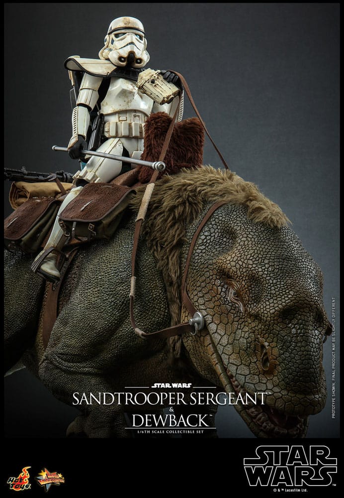 Star Wars Episode IV Action Figure 2-Pack 1/6 Sandtrooper Sergeant & Dewback 30 cm