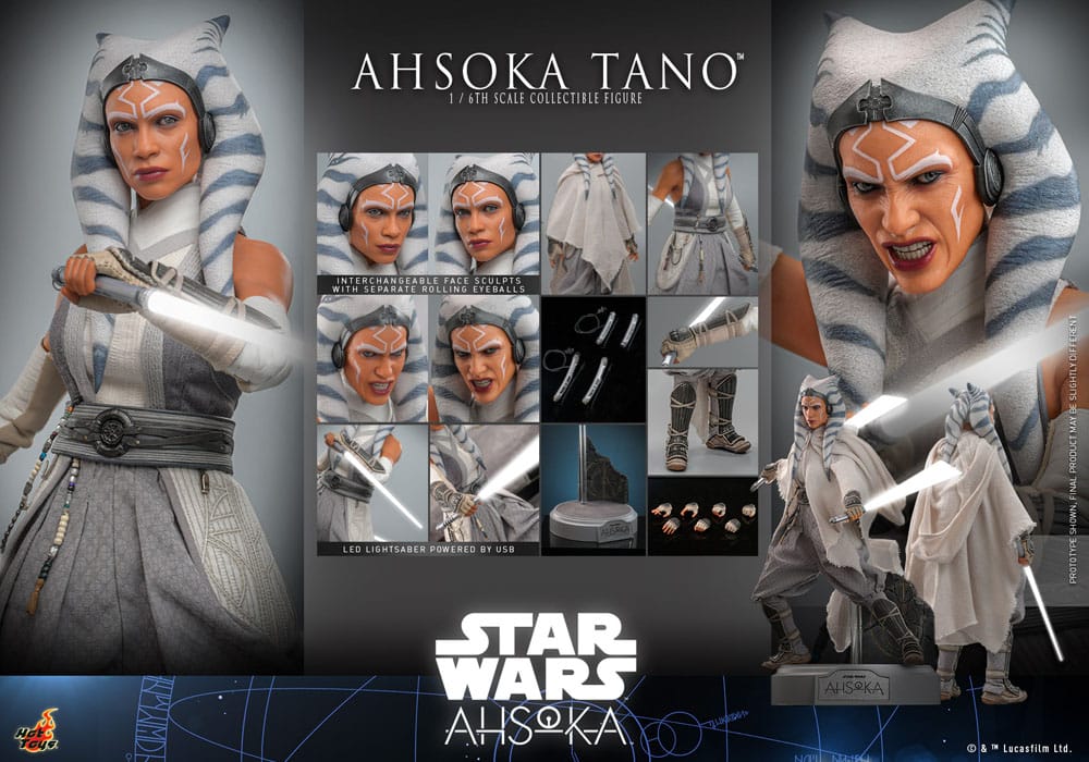 Star Wars: Ahsoka Action Figure 1/6 Ahsoka Tano 28 cm