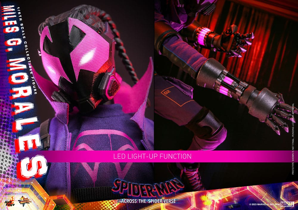 Spider-Man: Across the Spider-Verse Movie Masterpiece Action Figure 1/6 Spider-Punk 32 cm