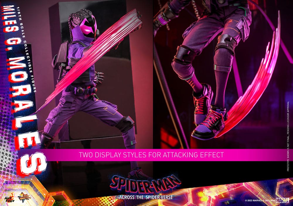 Spider-Man: Across the Spider-Verse Movie Masterpiece Action Figure 1/6 Spider-Punk 32 cm