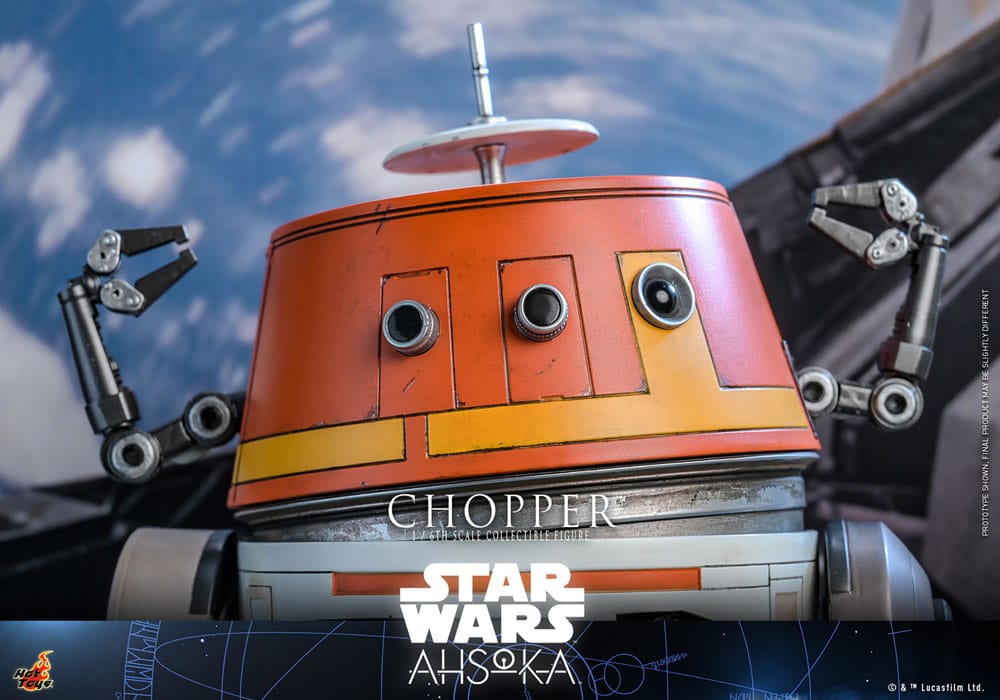 Star Wars: Ahsoka Action Figure 1/6 Chopper 18 cm