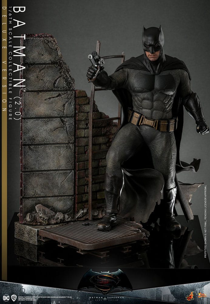 Batman v Superman: Dawn of Justice Movie Masterpiece Action Figure 1/6 Batman 2.0 (Deluxe Version) 32 cm