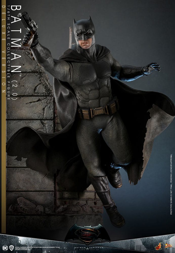 Batman v Superman: Dawn of Justice Movie Masterpiece Action Figure 1/6 Batman 2.0 (Deluxe Version) 32 cm