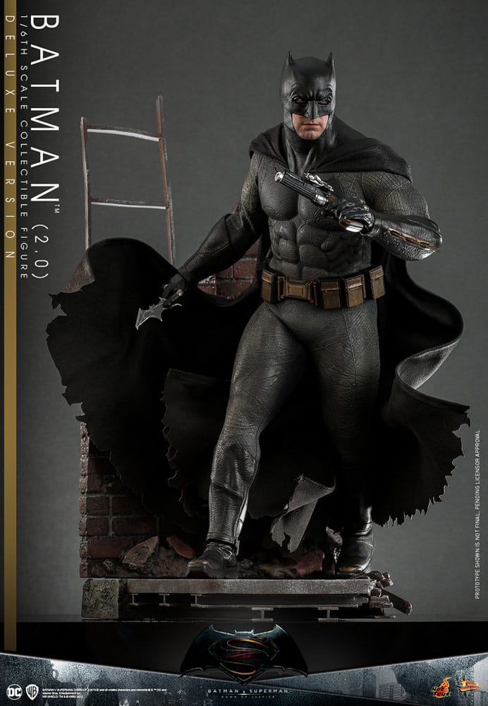 Batman v Superman: Dawn of Justice Movie Masterpiece Action Figure 1/6 Batman 2.0 (Deluxe Version) 32 cm