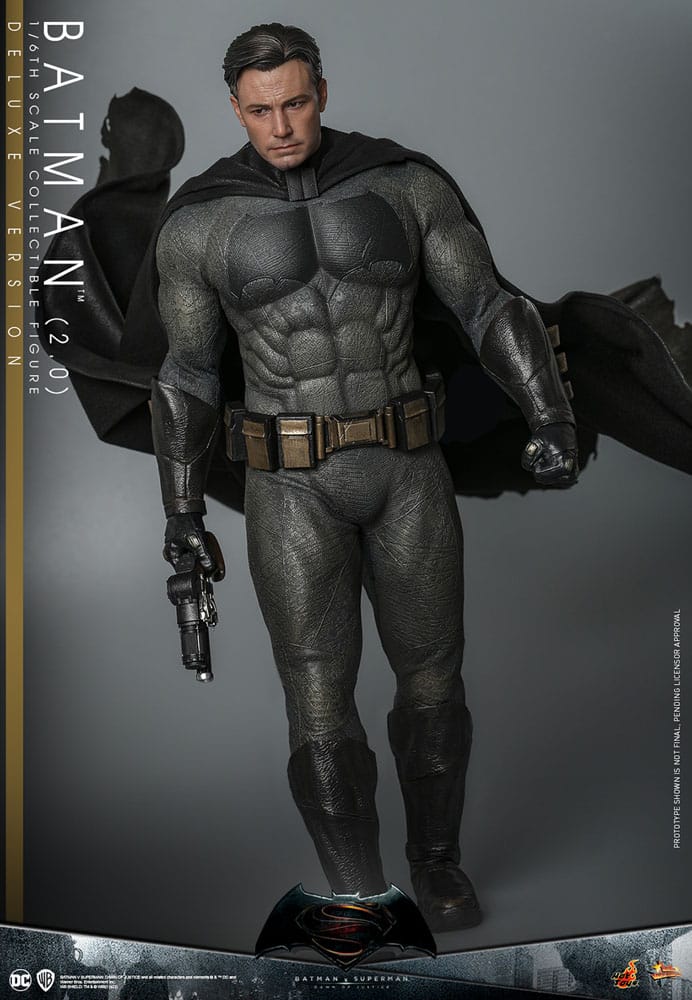 Batman v Superman: Dawn of Justice Movie Masterpiece Action Figure 1/6 Batman 2.0 (Deluxe Version) 32 cm