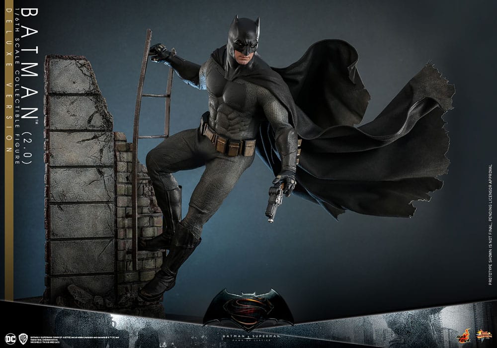 Batman v Superman: Dawn of Justice Movie Masterpiece Action Figure 1/6 Batman 2.0 (Deluxe Version) 32 cm