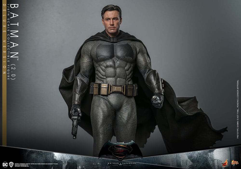 Batman v Superman: Dawn of Justice Movie Masterpiece Action Figure 1/6 Batman 2.0 (Deluxe Version) 32 cm