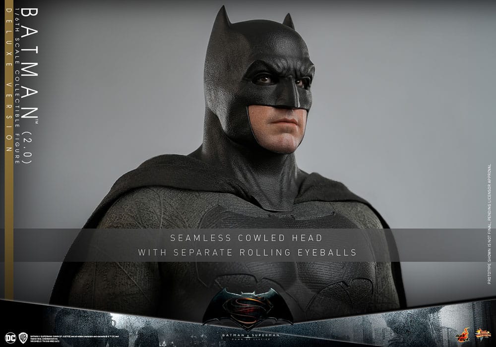 Batman v Superman: Dawn of Justice Movie Masterpiece Action Figure 1/6 Batman 2.0 (Deluxe Version) 32 cm