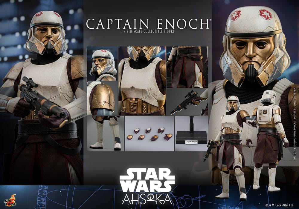 Star Wars: Ahsoka Action Figure 1/6 Captain Enoch 30 cm