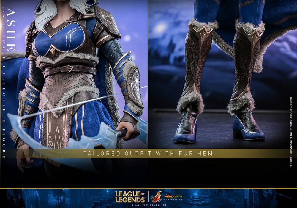 League of Legends Video Game Masterpiece Action Figure 1/6 Ashe 28 cm