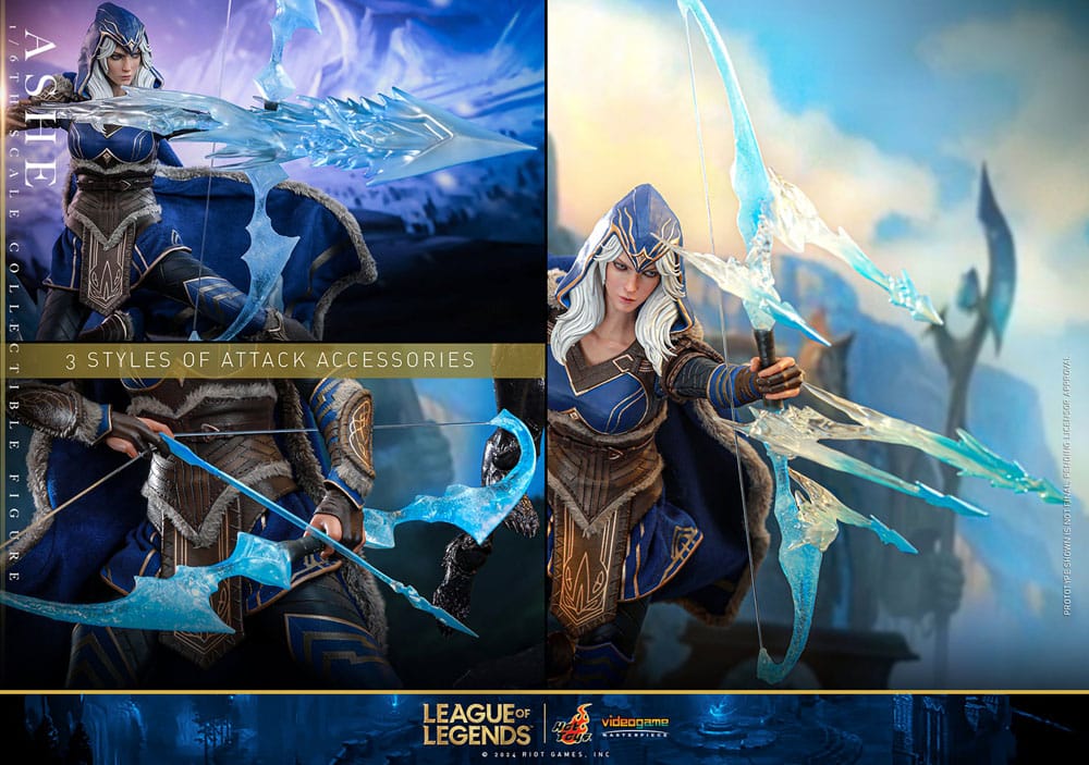 League of Legends Video Game Masterpiece Action Figure 1/6 Ashe 28 cm