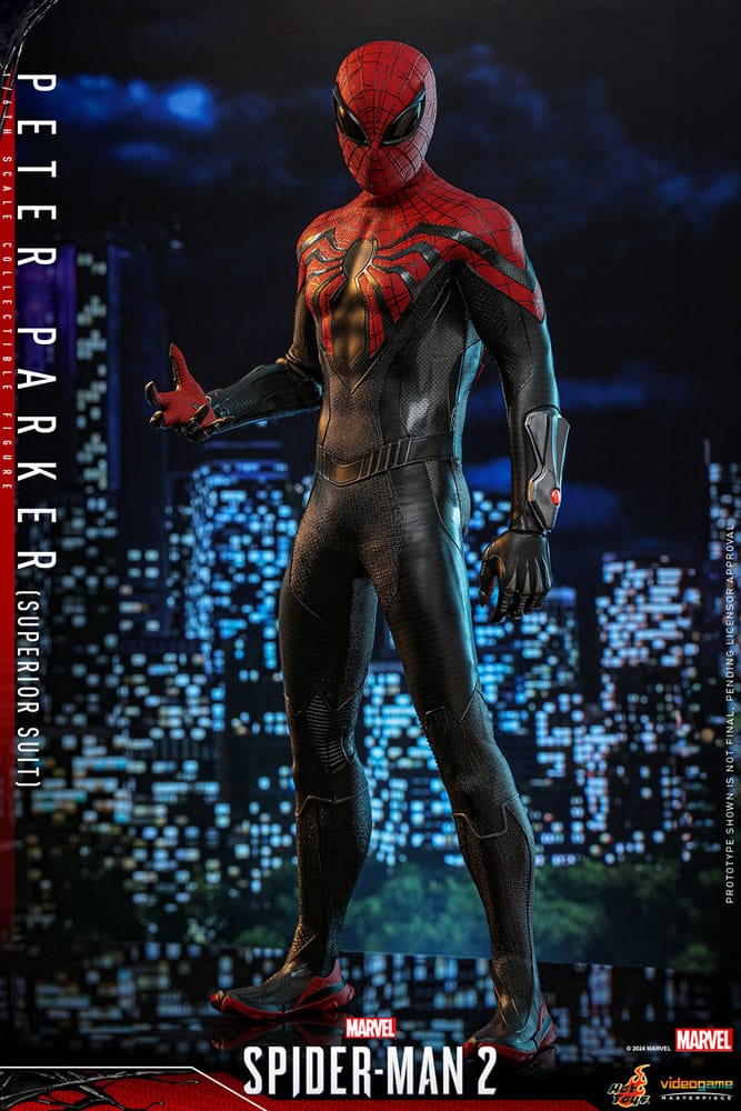 Spider-Man 2 Video Game Masterpiece Action Figure 1/6 Peter Parker (Superior Suit) 30 cm