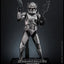 Star Wars Movie Masterpiece Action Figure 1/6 Commander Cody (Chrome Version) Hot Toys Exclusive 30 cm
