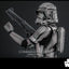 Star Wars Movie Masterpiece Action Figure 1/6 Commander Cody (Chrome Version) Hot Toys Exclusive 30 cm