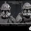 Star Wars Movie Masterpiece Action Figure 1/6 Commander Cody (Chrome Version) Hot Toys Exclusive 30 cm