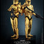 Star Wars Action Figure 1/6 Clone Trooper (Gold Chrome Version) Exclusive 30 cm