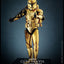 Star Wars Action Figure 1/6 Clone Trooper (Gold Chrome Version) Exclusive 30 cm