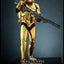 Star Wars Action Figure 1/6 Clone Trooper (Gold Chrome Version) Exclusive 30 cm