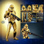 Star Wars Action Figure 1/6 Clone Trooper (Gold Chrome Version) Exclusive 30 cm