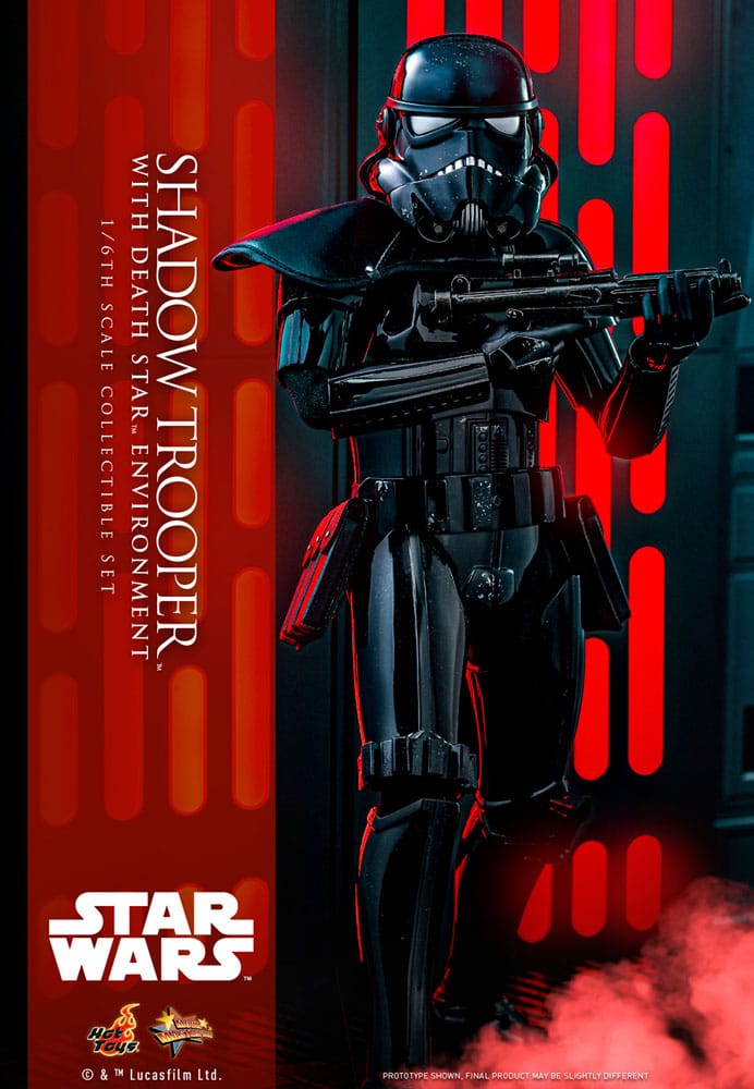 Star Wars Movie Masterpiece Action Figure 1/6 Shadow Trooper with Death Star Environment 30 cm