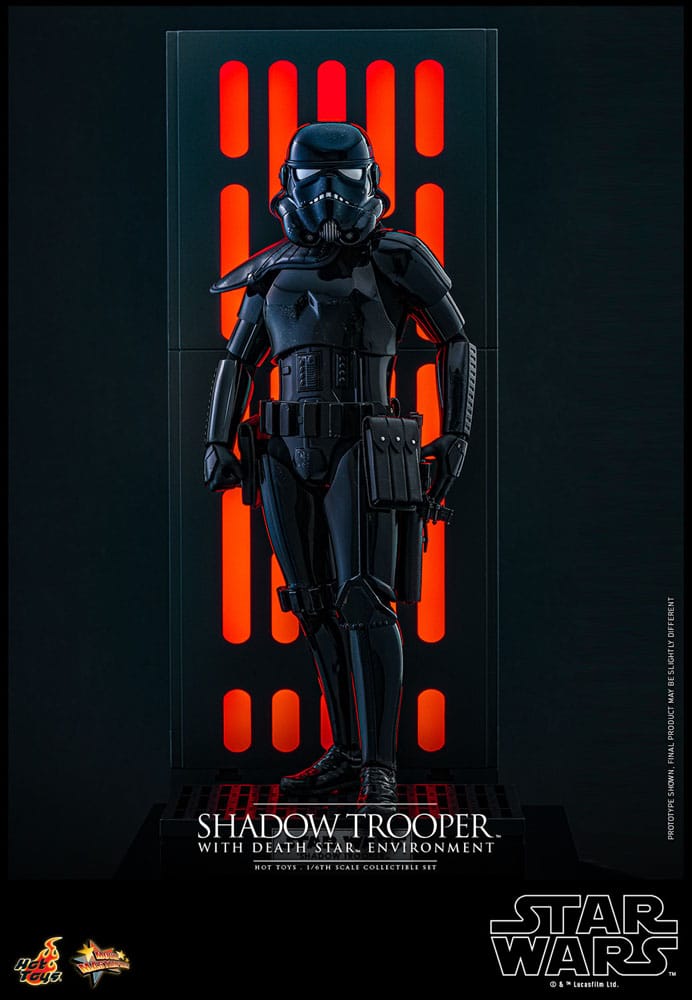 Star Wars Movie Masterpiece Action Figure 1/6 Shadow Trooper with Death Star Environment 30 cm