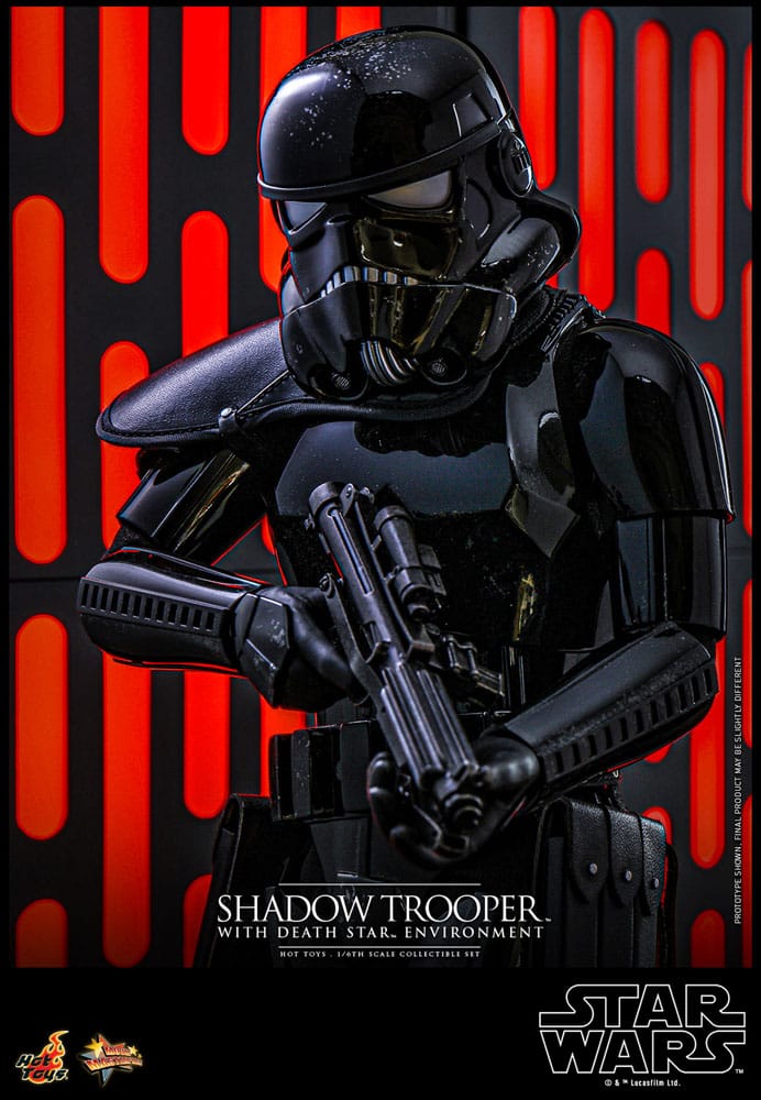 Star Wars Movie Masterpiece Action Figure 1/6 Shadow Trooper with Death Star Environment 30 cm