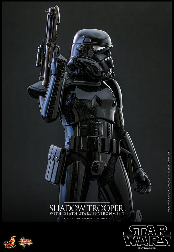 Star Wars Movie Masterpiece Action Figure 1/6 Shadow Trooper with Death Star Environment 30 cm