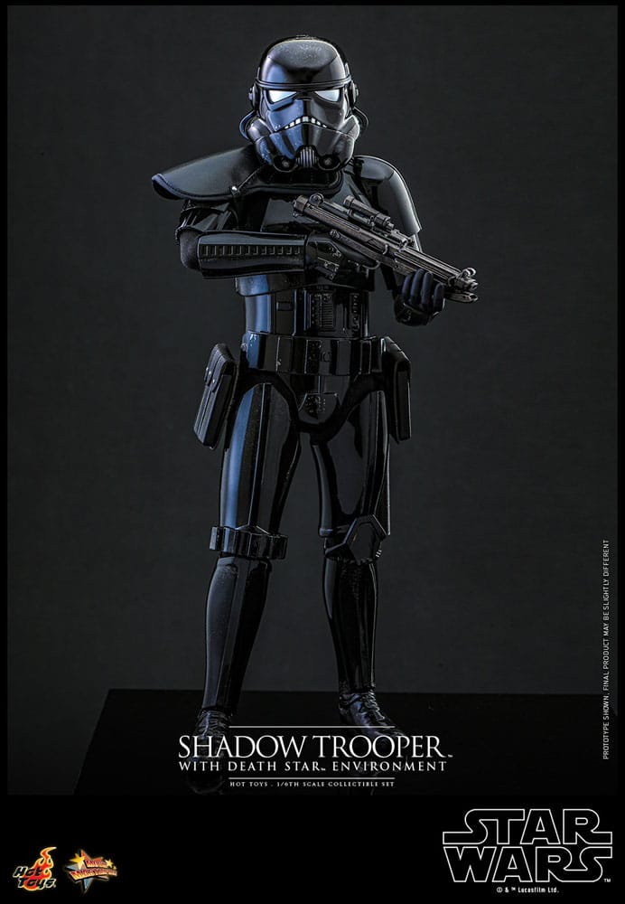 Star Wars Movie Masterpiece Action Figure 1/6 Shadow Trooper with Death Star Environment 30 cm