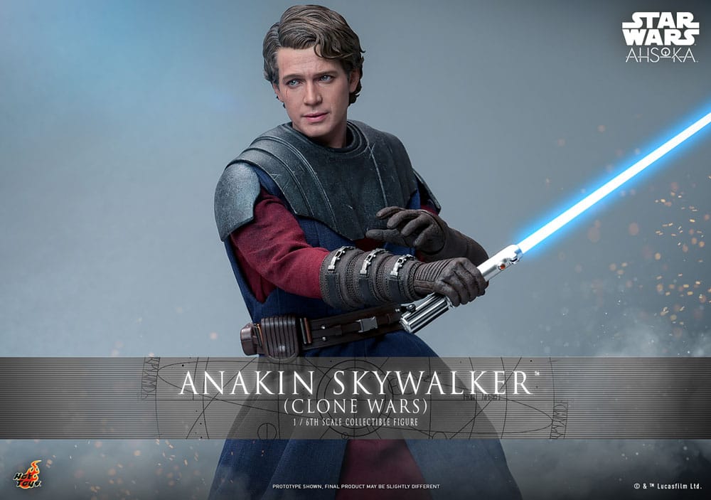 Star Wars: The Clone Wars Action Figure 1/6 Anakin Skywalker 31 cm - Damaged packaging