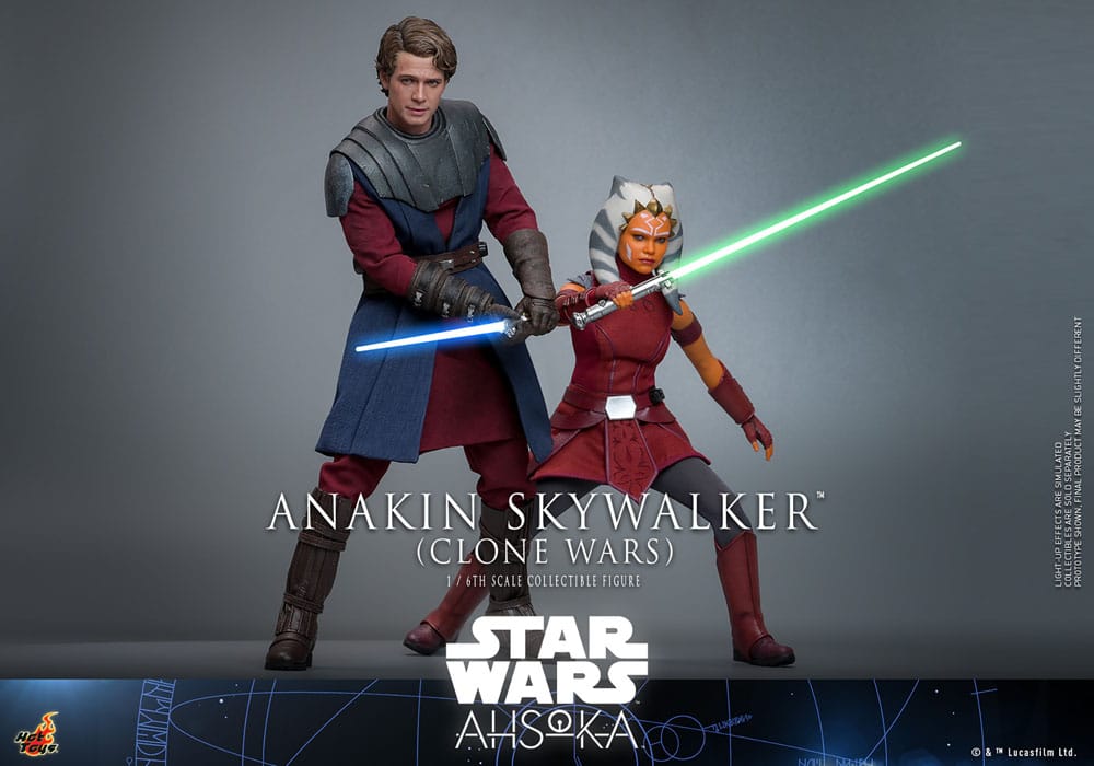 Star Wars: The Clone Wars Action Figure 1/6 Anakin Skywalker 31 cm - Damaged packaging