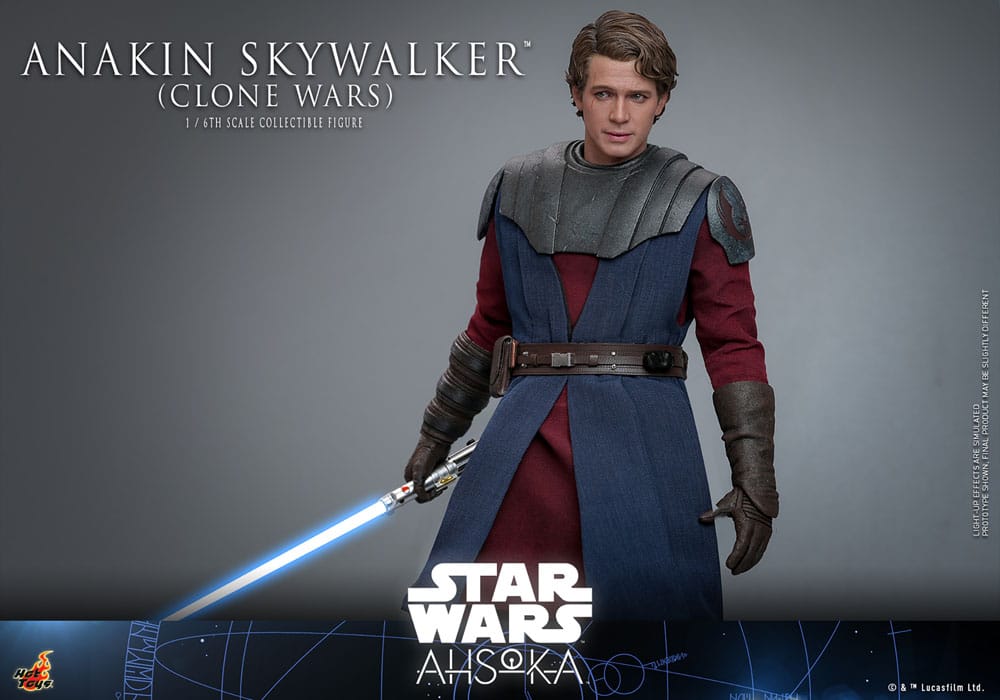 Star Wars: The Clone Wars Action Figure 1/6 Anakin Skywalker 31 cm - Damaged packaging
