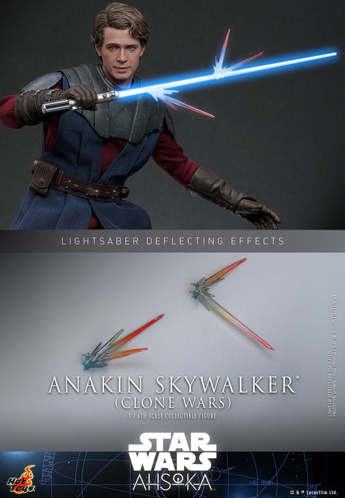 Star Wars: The Clone Wars Action Figure 1/6 Anakin Skywalker 31 cm - Damaged packaging
