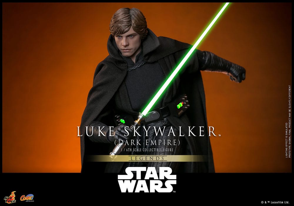 Star Wars: Dark Empire Comic Masterpiece Action Figure 1/6 Luke Skywalker 30 cm