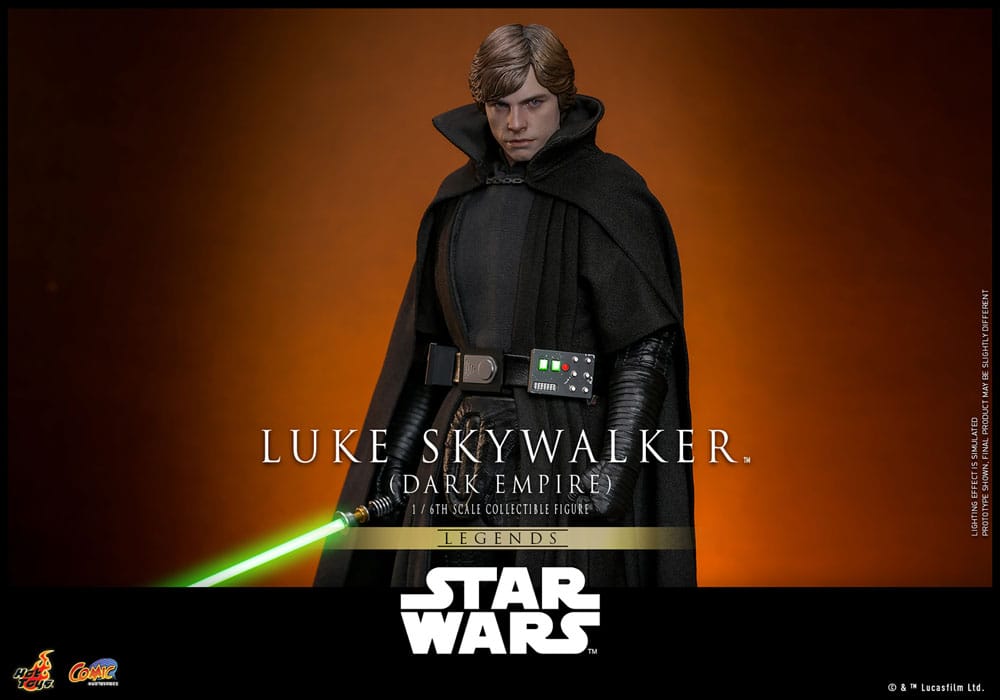 Star Wars: Dark Empire Comic Masterpiece Action Figure 1/6 Luke Skywalker 30 cm