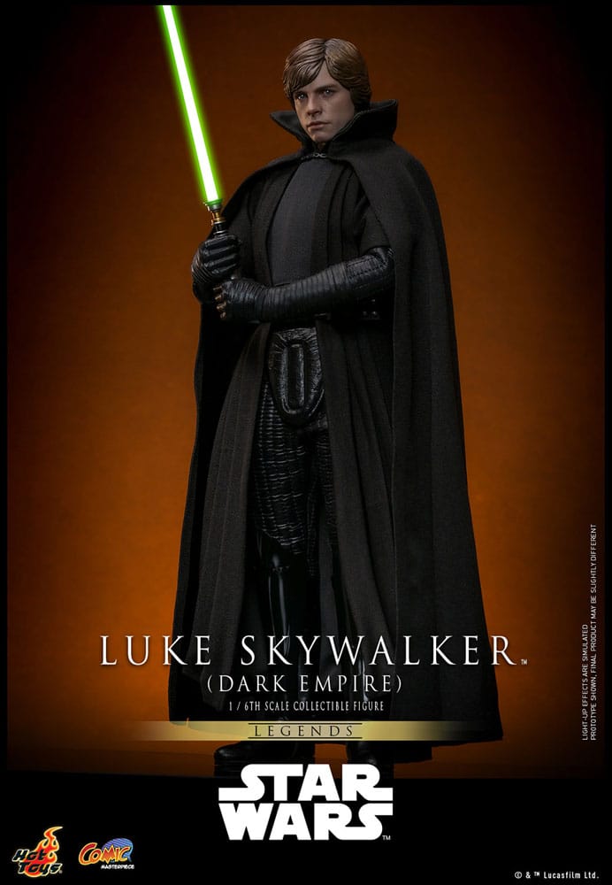 Star Wars: Dark Empire Comic Masterpiece Action Figure 1/6 Luke Skywalker 30 cm