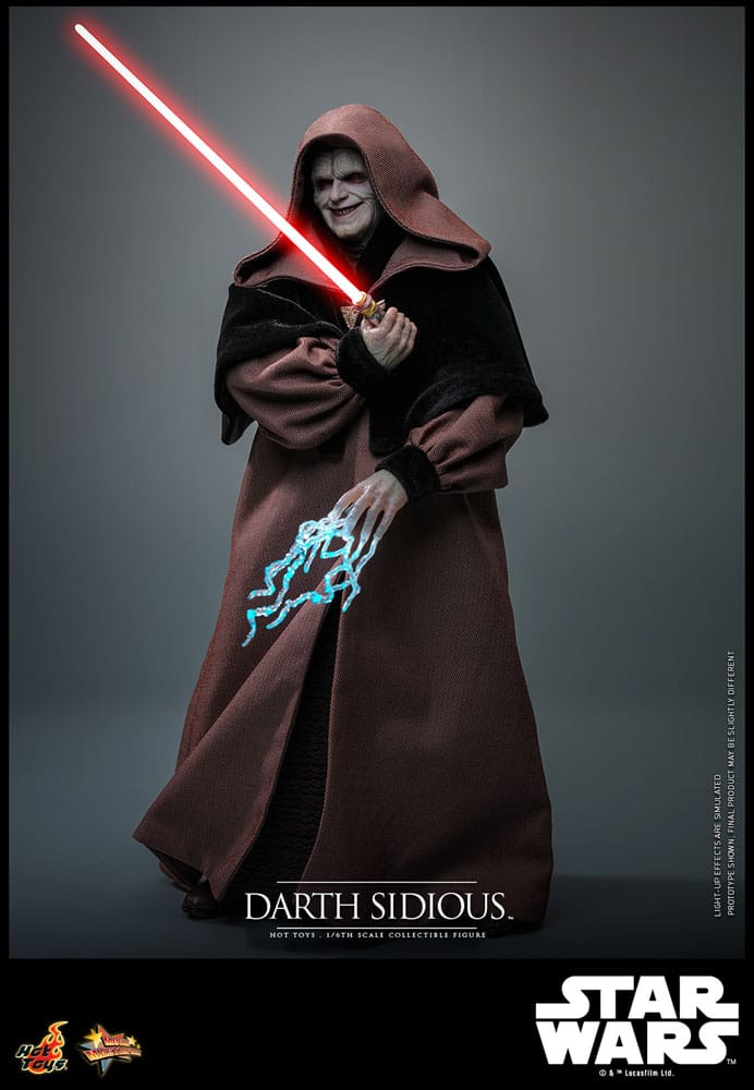 Star Wars Movie Masterpiece Action Figure 1/6 Darth Sidious 29 cm