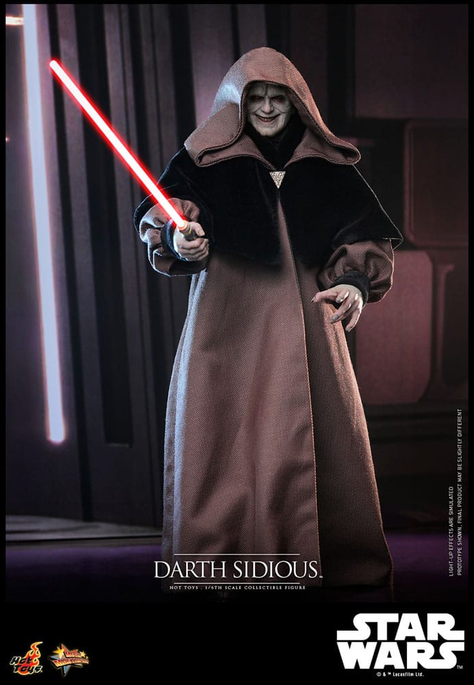 Star Wars Movie Masterpiece Action Figure 1/6 Darth Sidious 29 cm