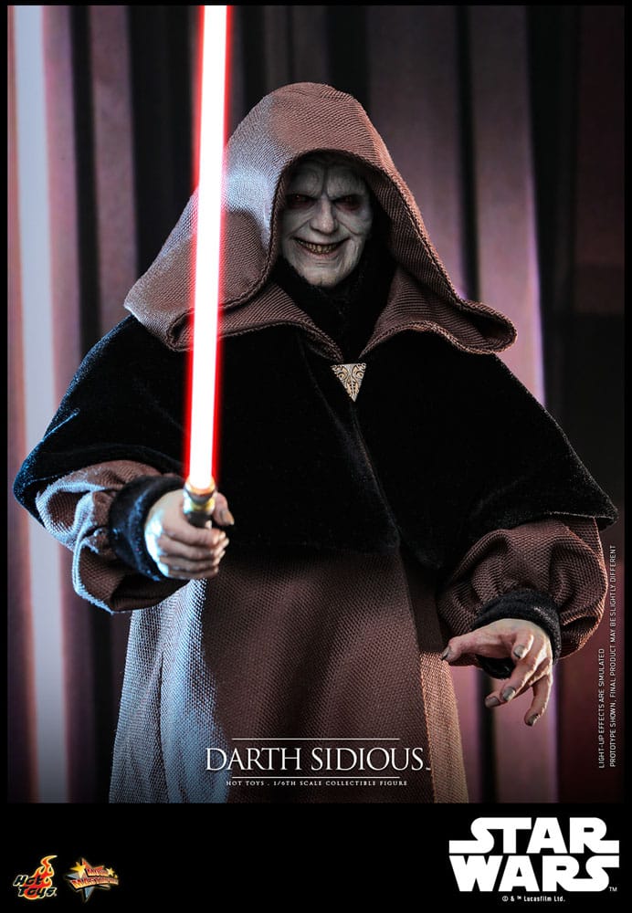 Star Wars Movie Masterpiece Action Figure 1/6 Darth Sidious 29 cm