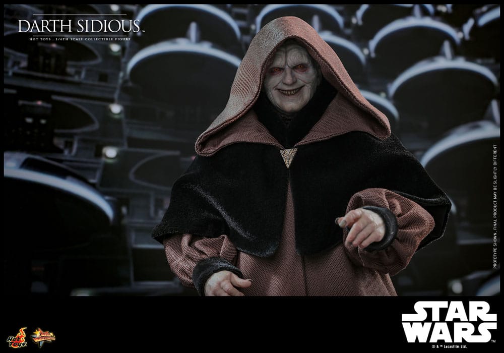 Star Wars Movie Masterpiece Action Figure 1/6 Darth Sidious 29 cm