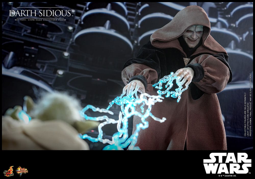 Star Wars Movie Masterpiece Action Figure 1/6 Darth Sidious 29 cm