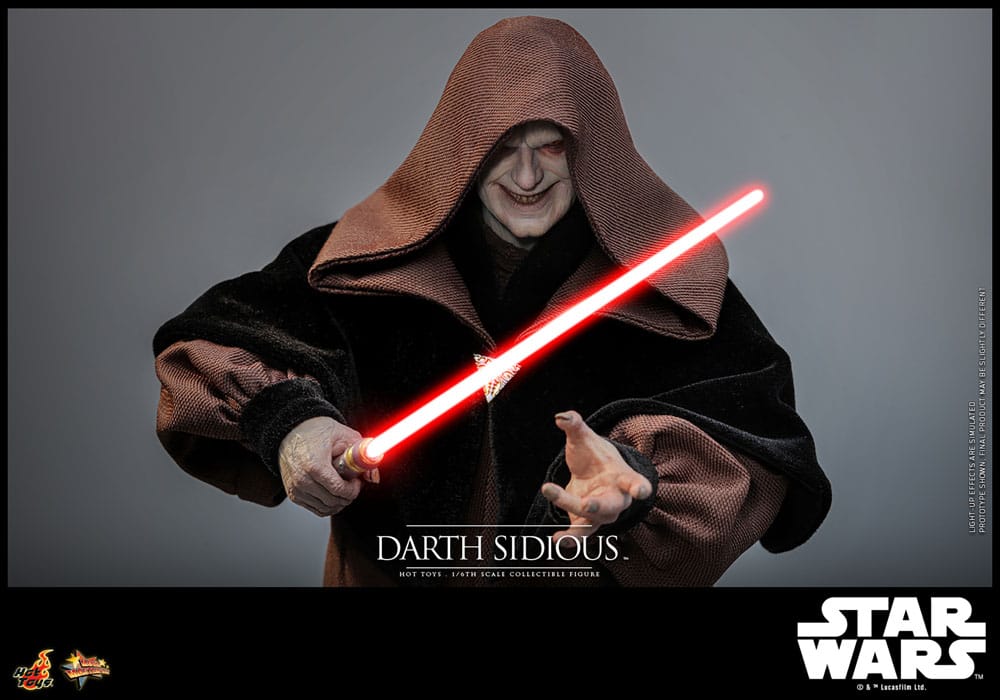 Star Wars Movie Masterpiece Action Figure 1/6 Darth Sidious 29 cm