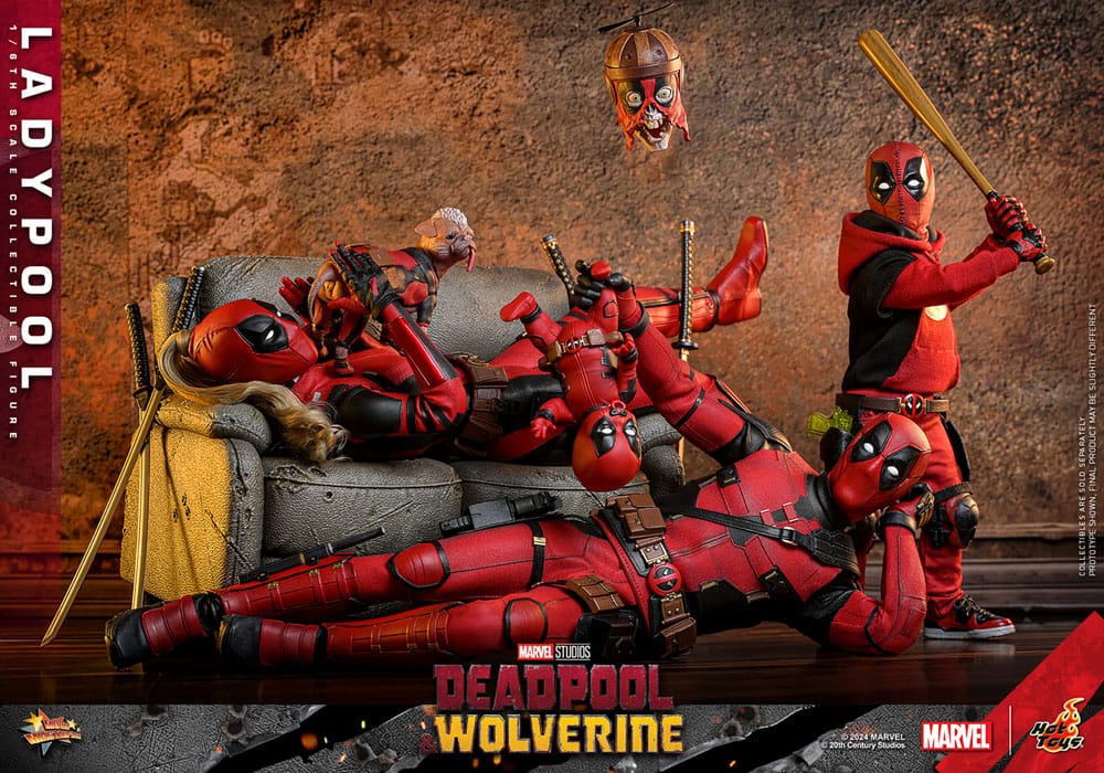 Deadpool & Wolverine Movie Masterpiece Action Figure 1/6 Ladypool 30 cm