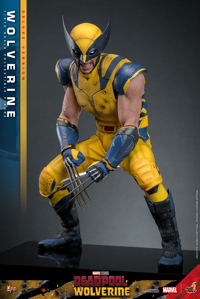 Deadpool & Wolverine Movie Masterpiece Action Figure 1/6 Wolverine (Deluxe Version) 31 cm