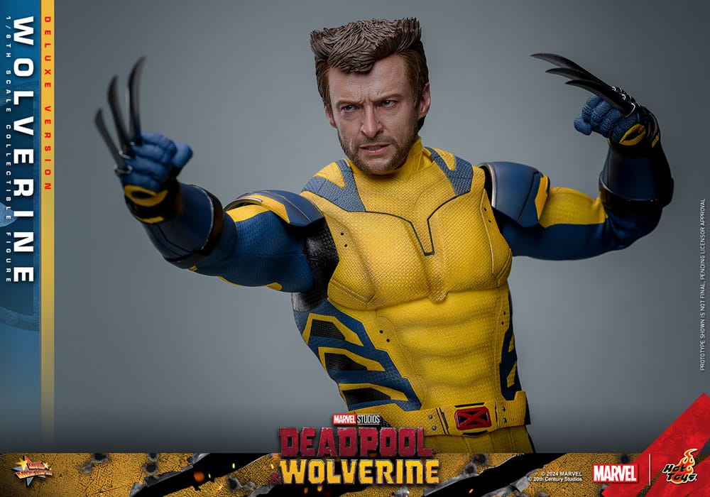 Deadpool & Wolverine Movie Masterpiece Action Figure 1/6 Wolverine (Deluxe Version) 31 cm