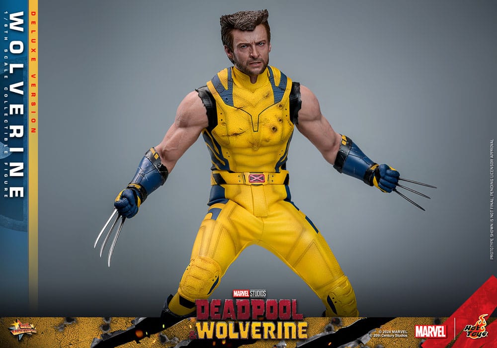 Deadpool & Wolverine Movie Masterpiece Action Figure 1/6 Wolverine (Deluxe Version) 31 cm