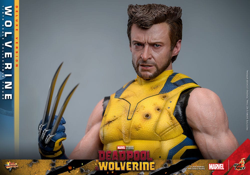 Deadpool & Wolverine Movie Masterpiece Action Figure 1/6 Wolverine (Deluxe Version) 31 cm